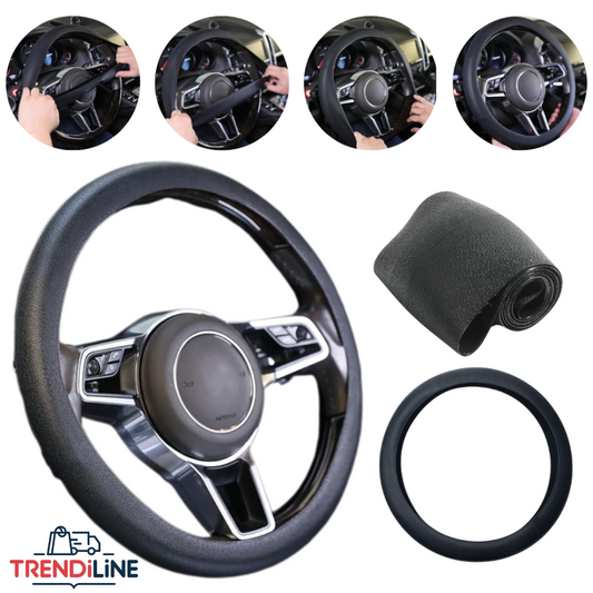 ⚡Funda Exclusiva Antideslizante Para Volante - Más Estilo, Mejor Agarre, Cero Complicaciones.